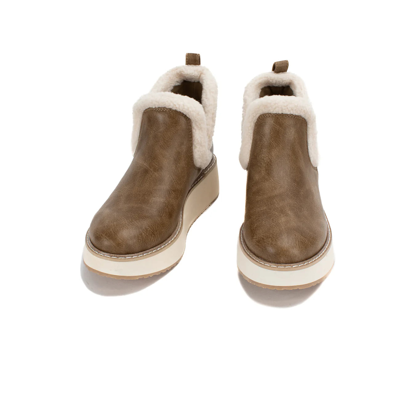 Korena Snuggle Step Shearling Booties