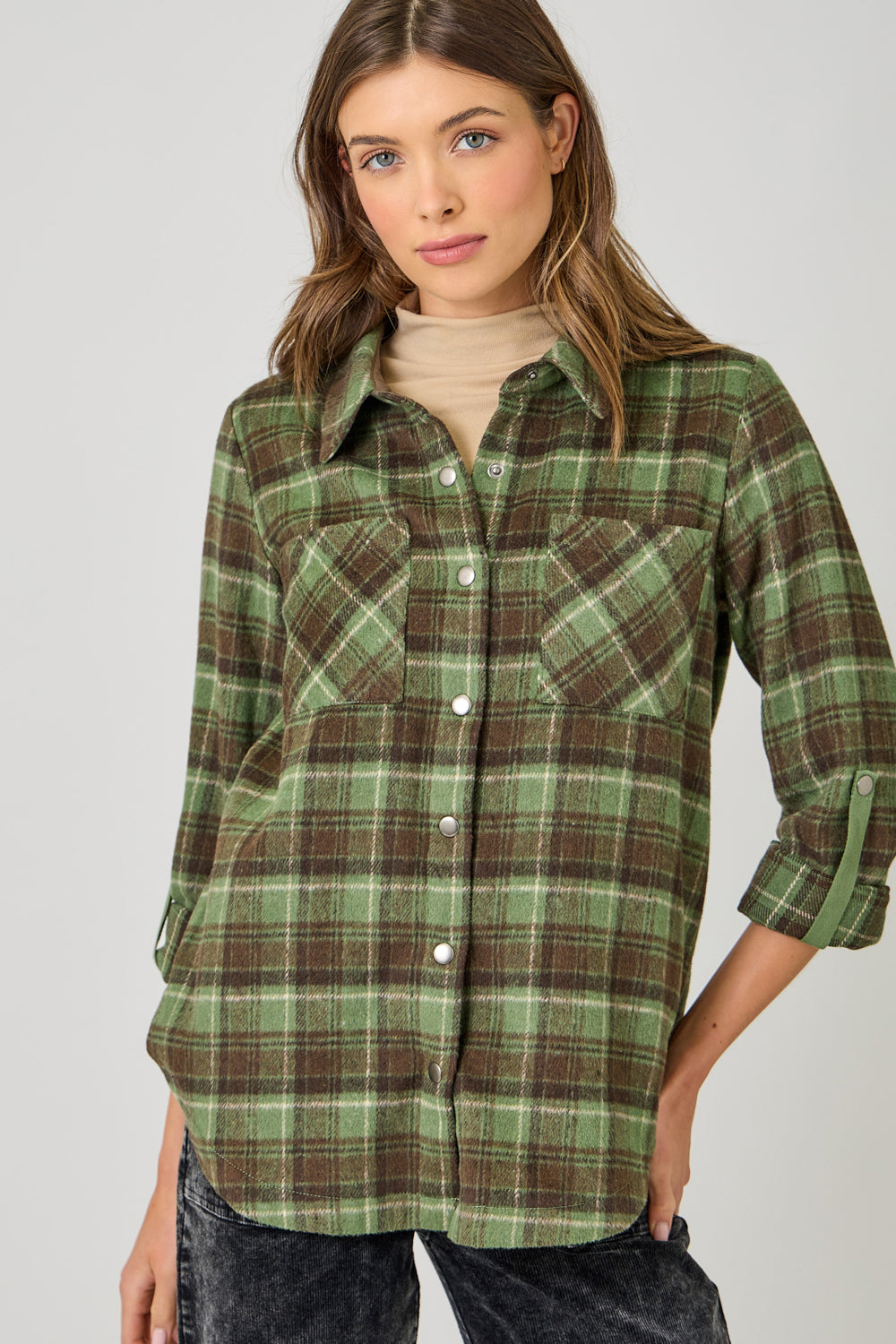 The Cozy Cabin Shacket
