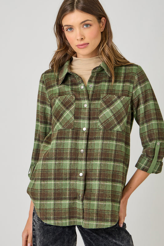 The Cozy Cabin Shacket