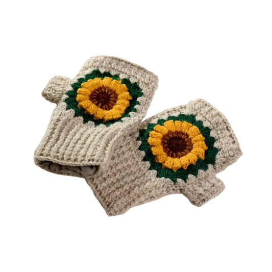 Sunflower Handwarmers