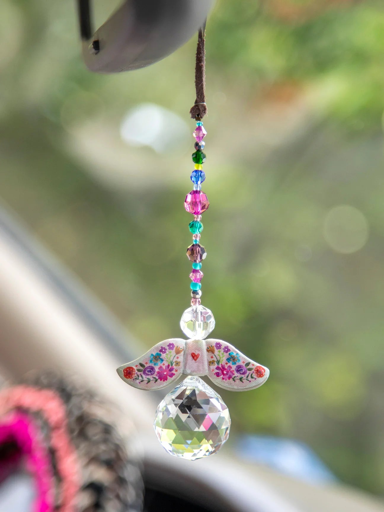 Multicolor Angel Crystal Sun Catcher