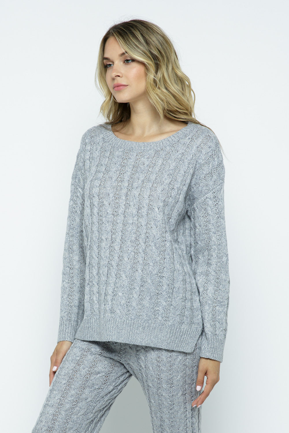 Cuddle Cable Knit Lounge Set