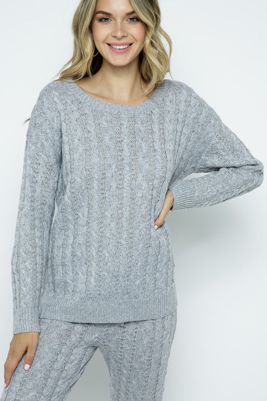 Cuddle Cable Knit Lounge Set