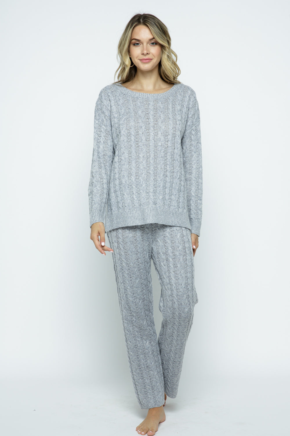 Cuddle Cable Knit Lounge Set