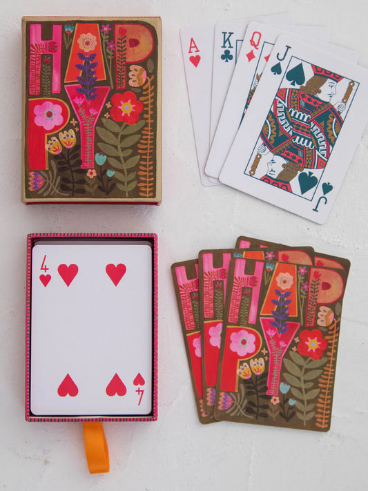 Natural Life Happy Deck of Playing Cards