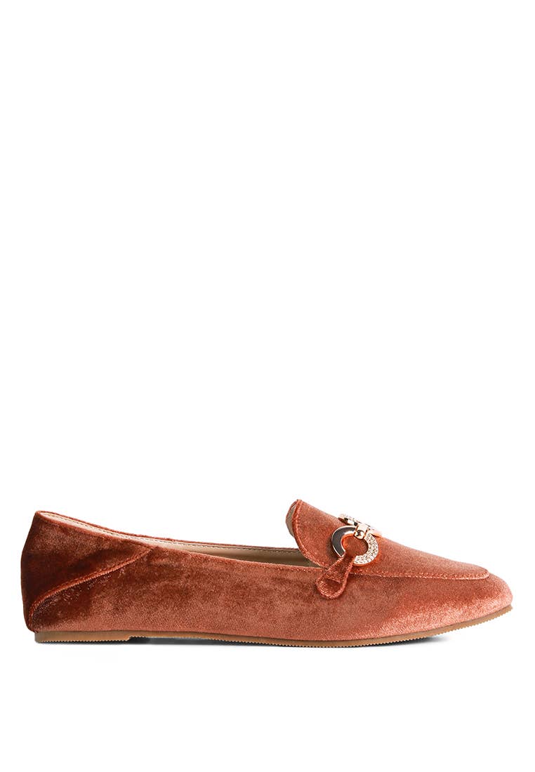 Croc Textured Metal Show Detail Loafers Pizzazz Beloit
