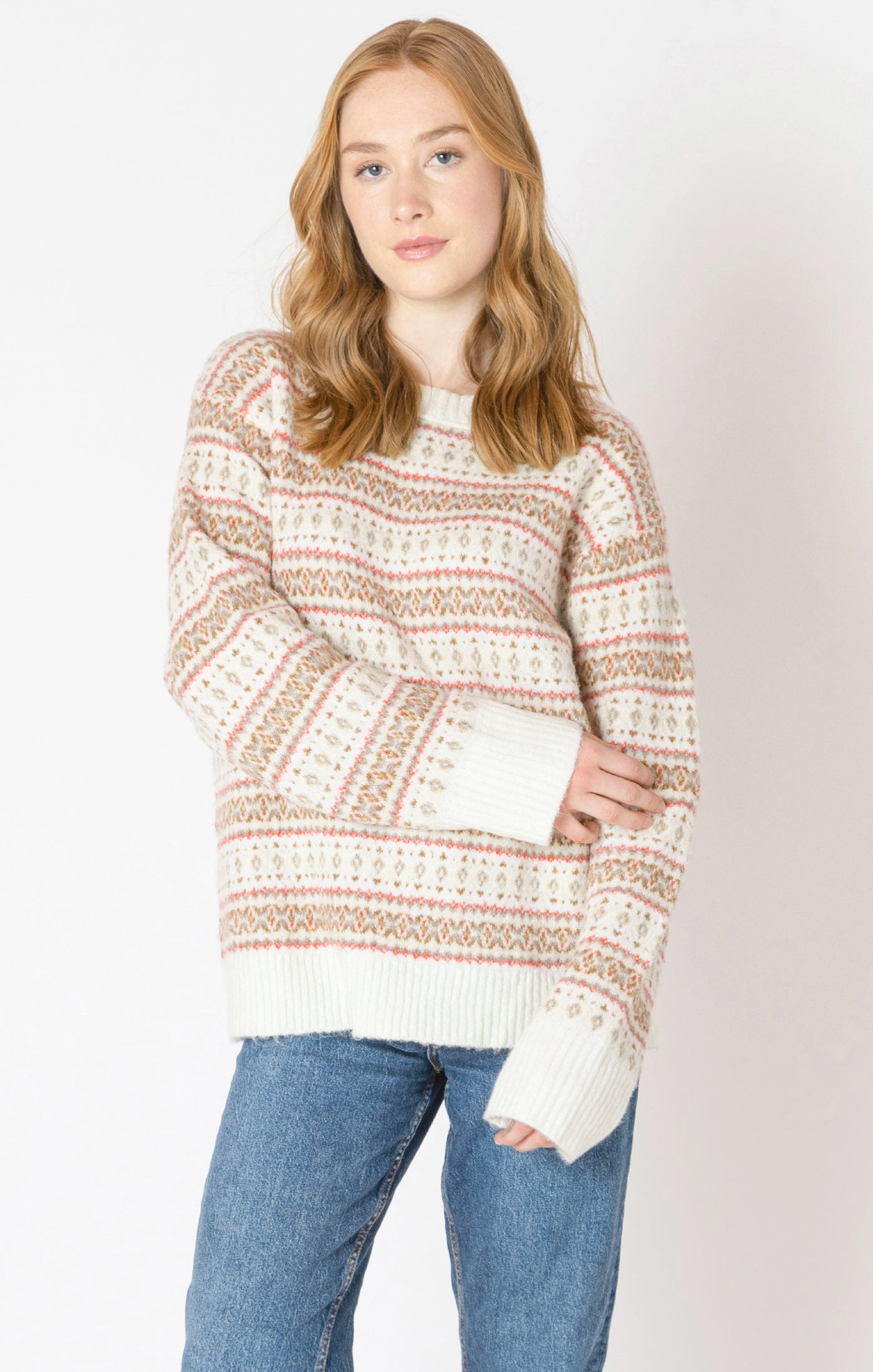 Cozy Meets Classic Fair Isle Sweater