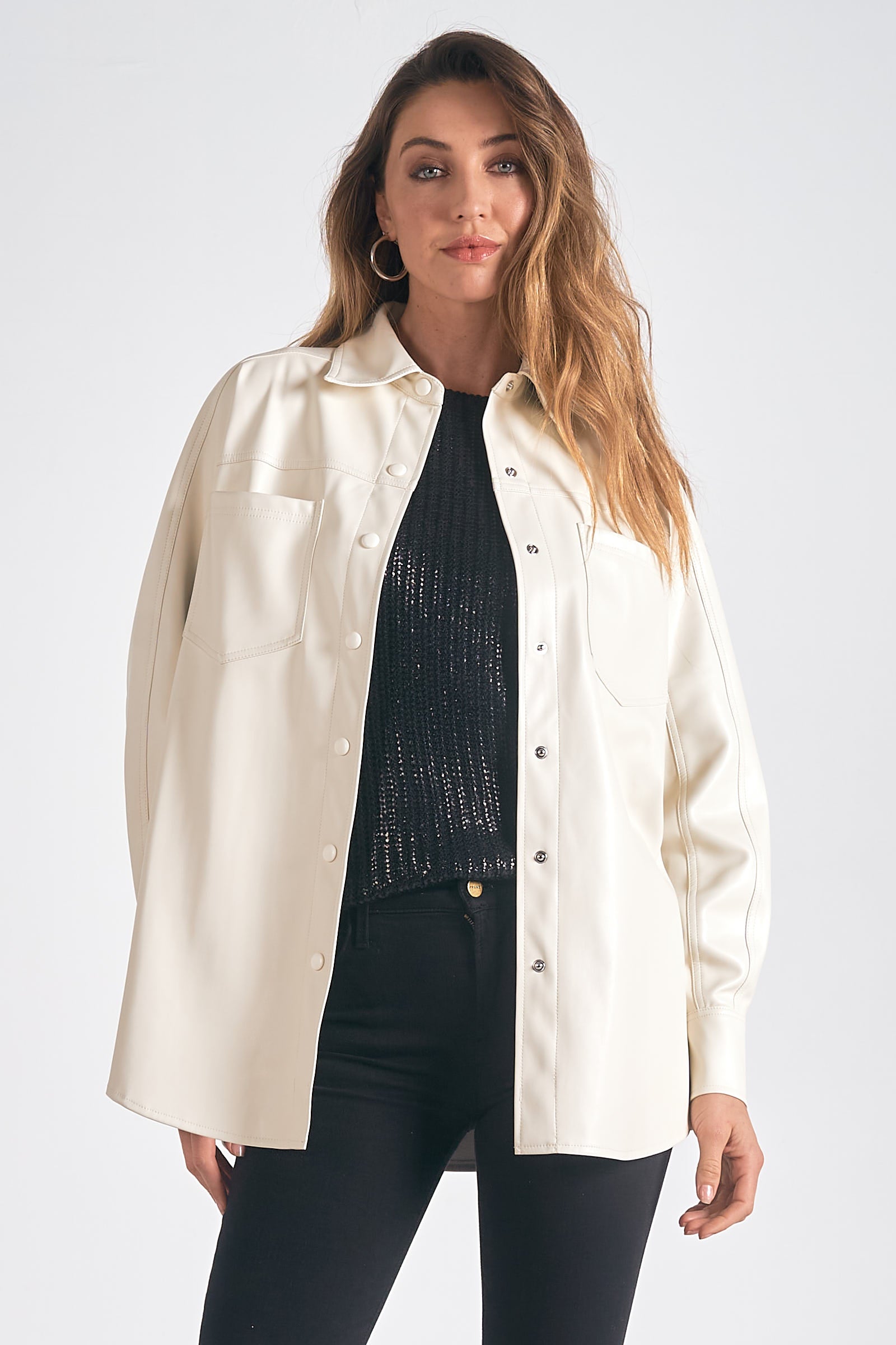 Faux Leather Rock & Roll Jacket Pizzazz Beloit