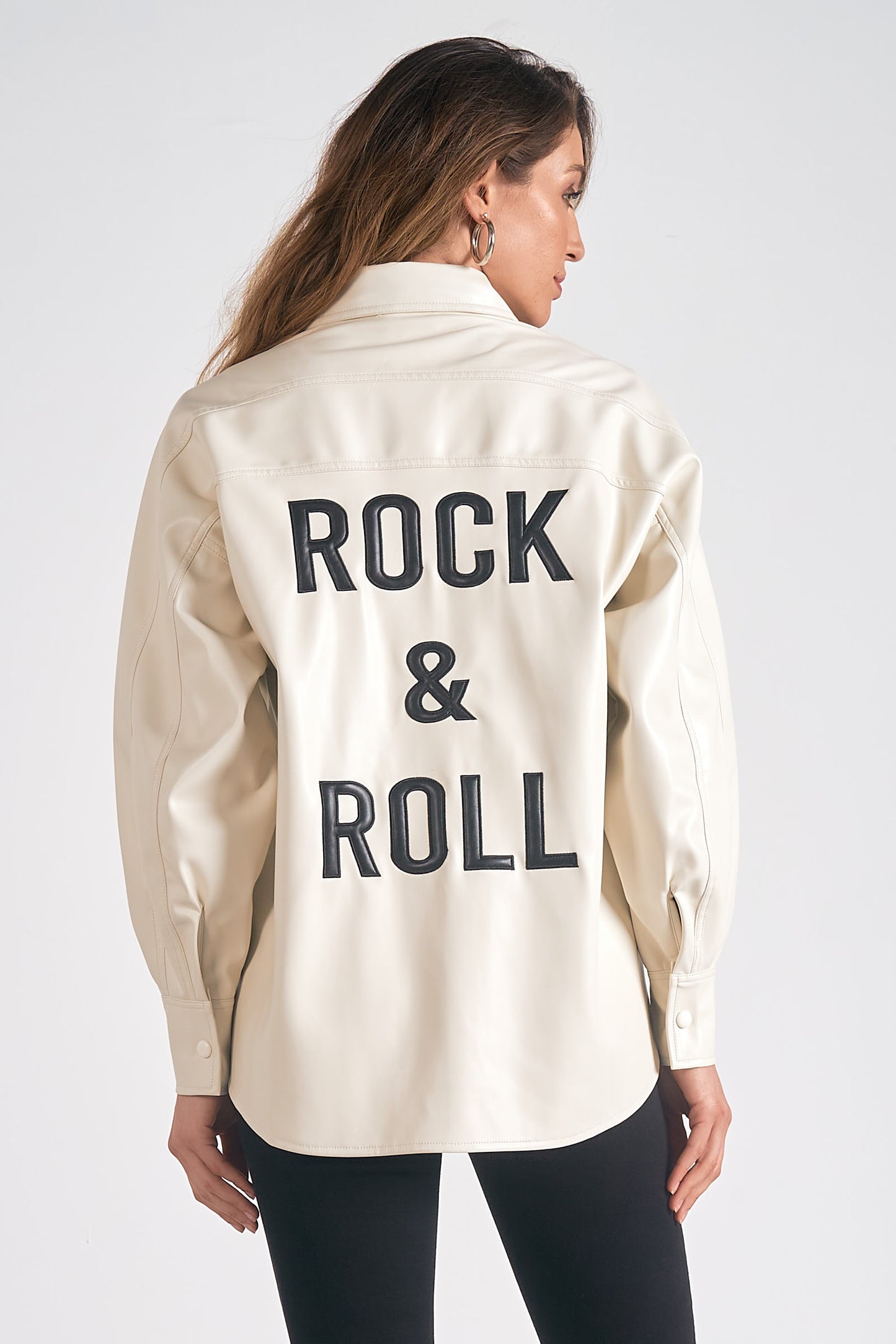 Faux Leather Rock & Roll Jacket Pizzazz Beloit