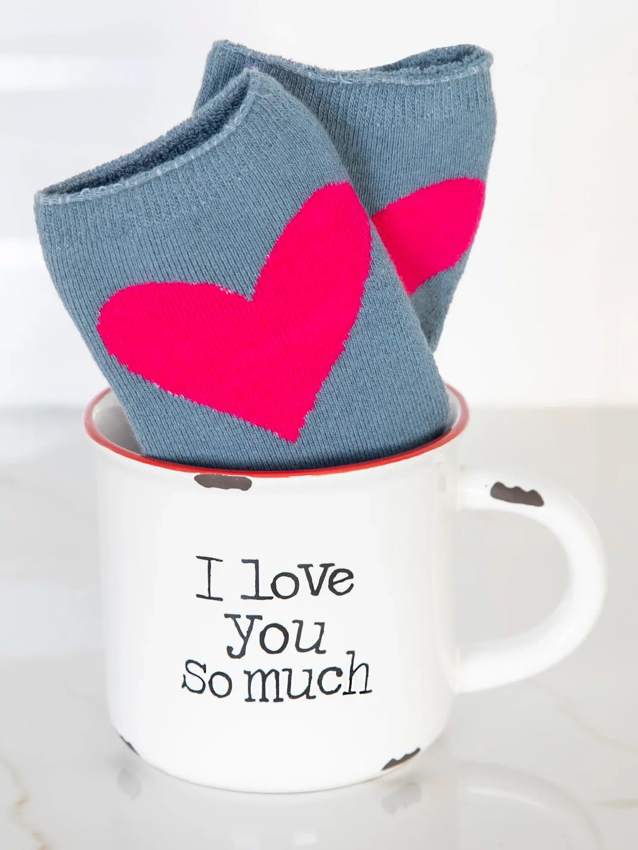 Love You So Much Camp Mug & Sock Set