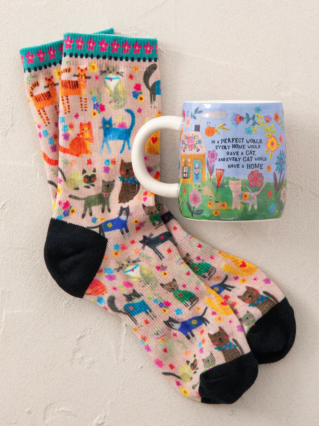 Natural Life Mug & Sock Set