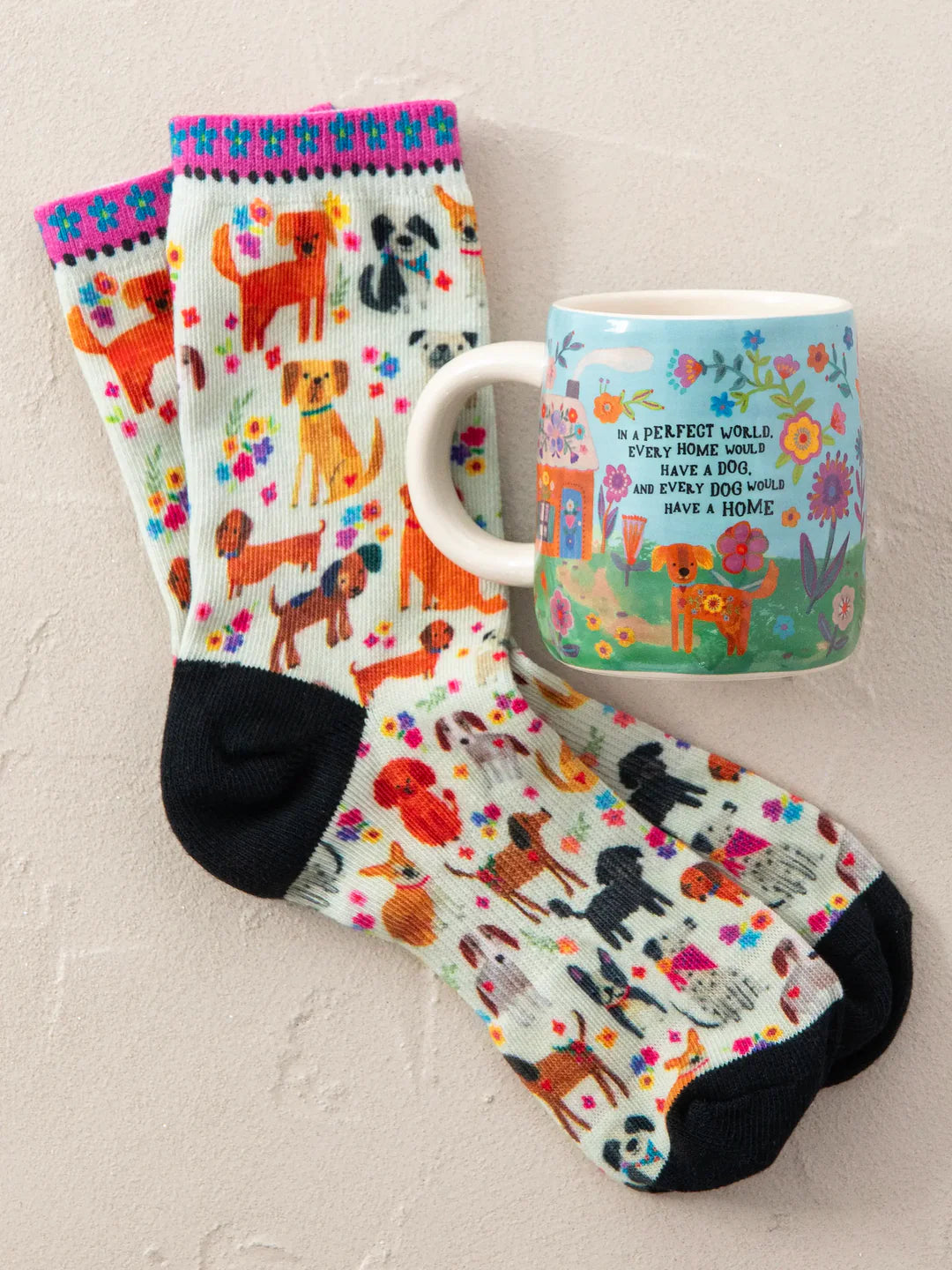 Natural Life Mug & Sock Set