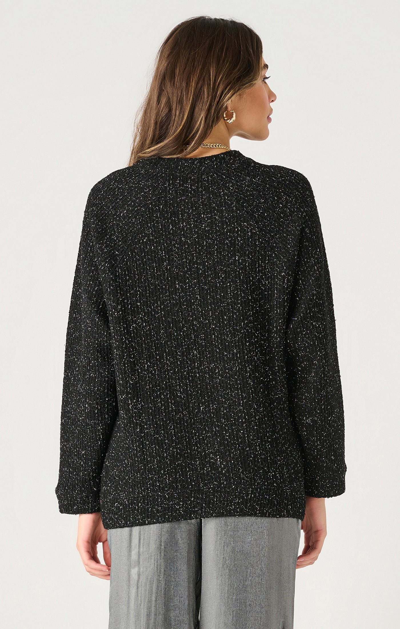Glamorous Loose Fit Shimmer Top Pizzazz Beloit