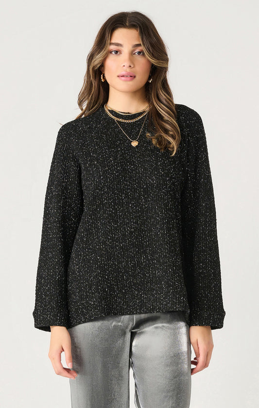 Glamorous Loose Fit Shimmer Top Pizzazz Beloit