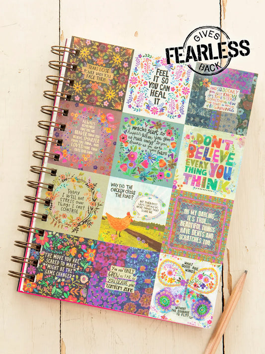 Natural Life FEARLESS Spiral Notebook