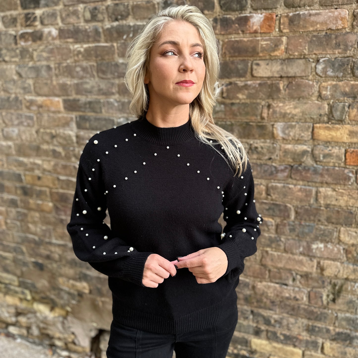 Pretty in Pearls Sweater