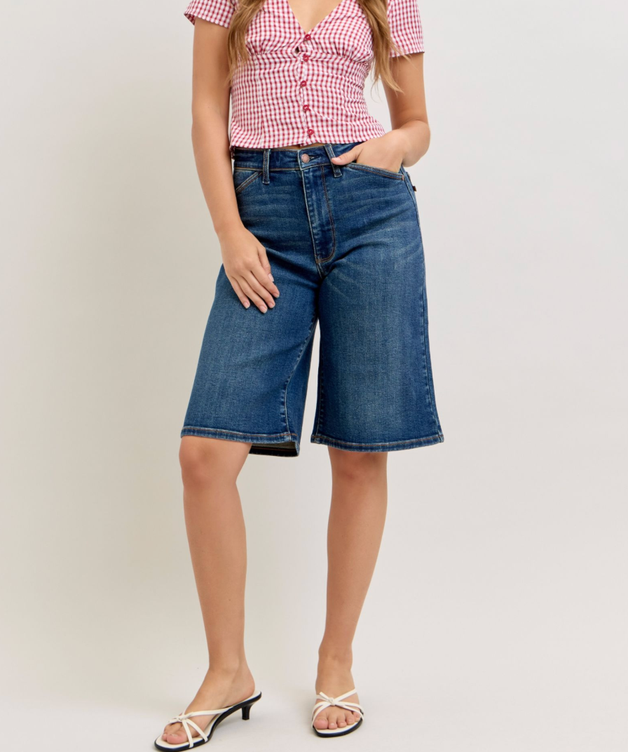 Judy Blue Cool Girl Classic High-Waist Jorts