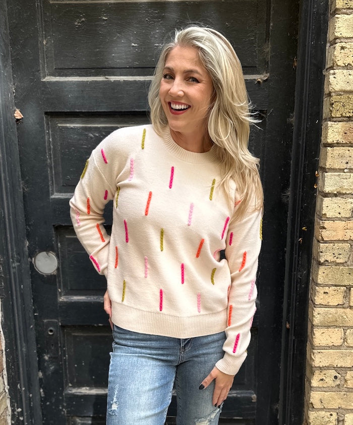 Threaded Delight Sweater