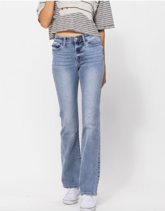 Judy Blue Mid Rise Bootcut Jeans