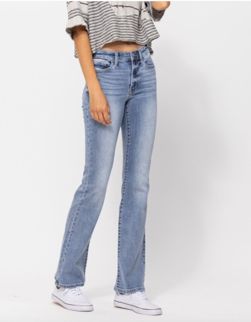 Judy Blue Mid Rise Bootcut Jeans