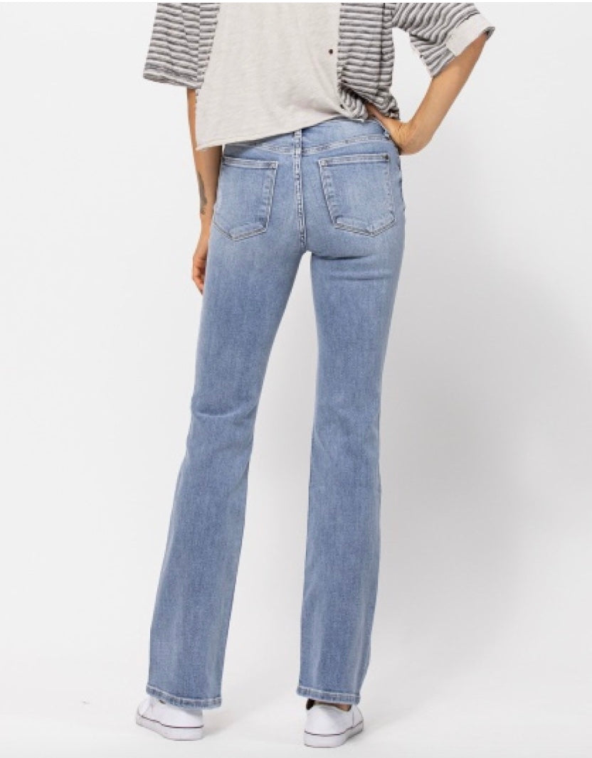 Judy Blue Mid Rise Bootcut Jeans