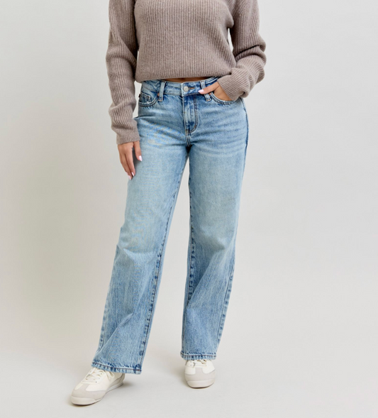 Jdy Blue Petite Straight Magic