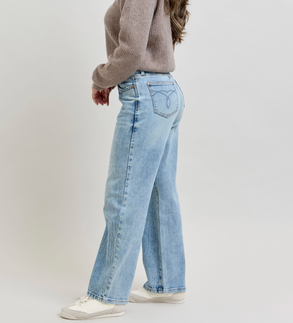 Jdy Blue Petite Straight Magic