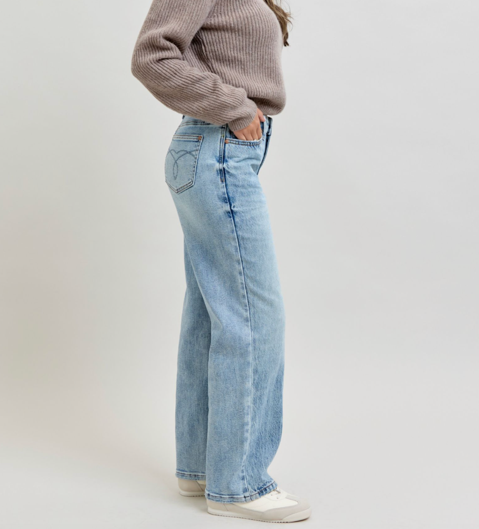 Jdy Blue Petite Straight Magic