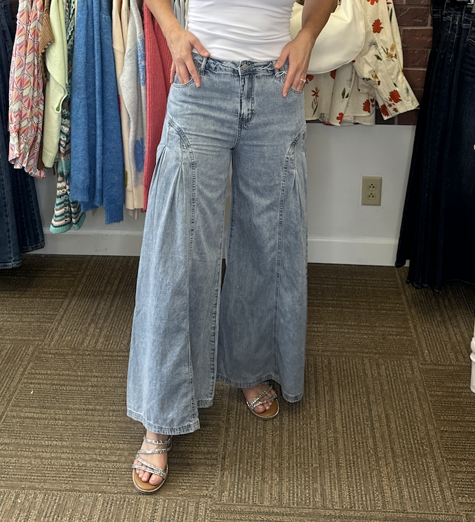 The Easy Street Wide-Leg Jeans