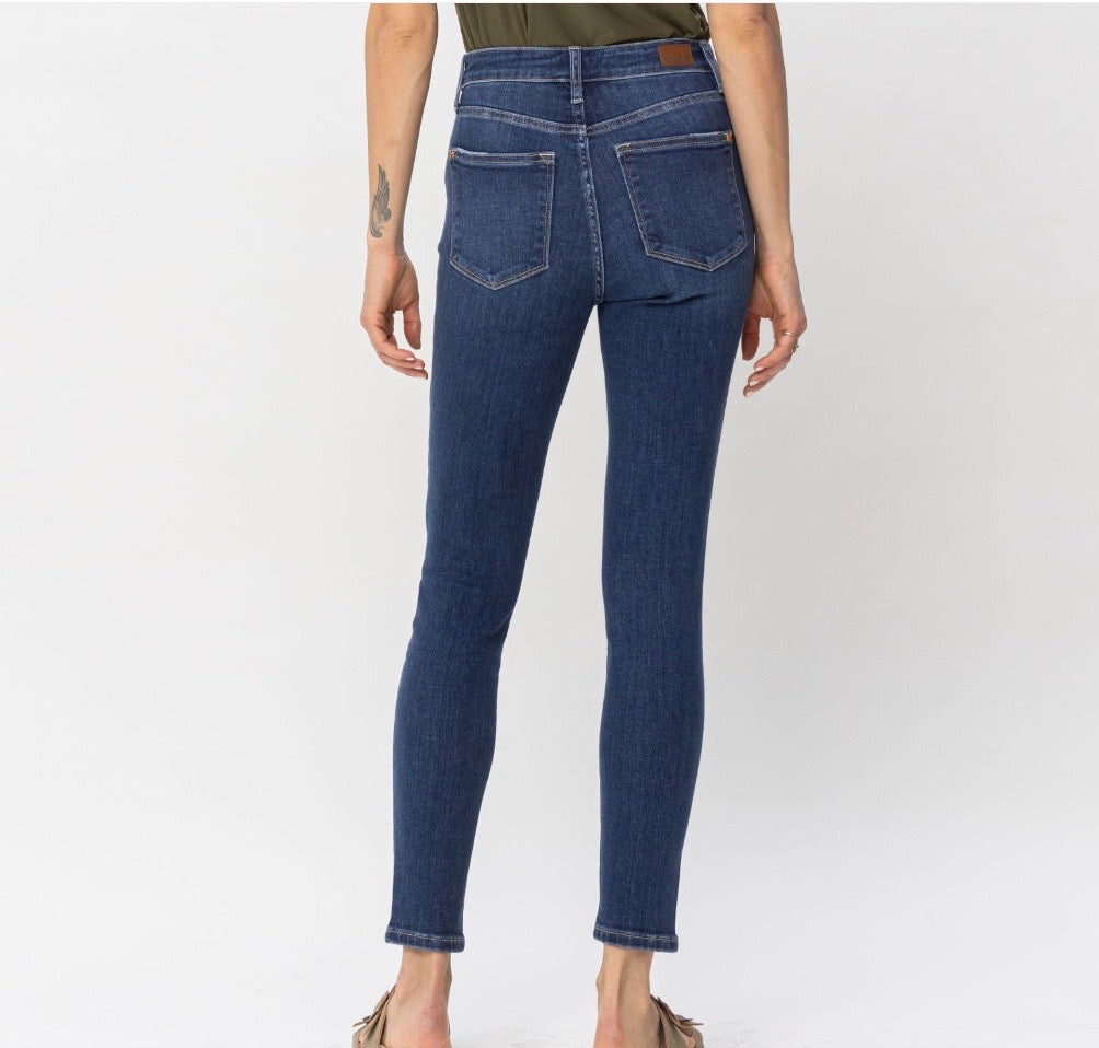 Judy Blue High Waist Front Seam Skinny Jeans