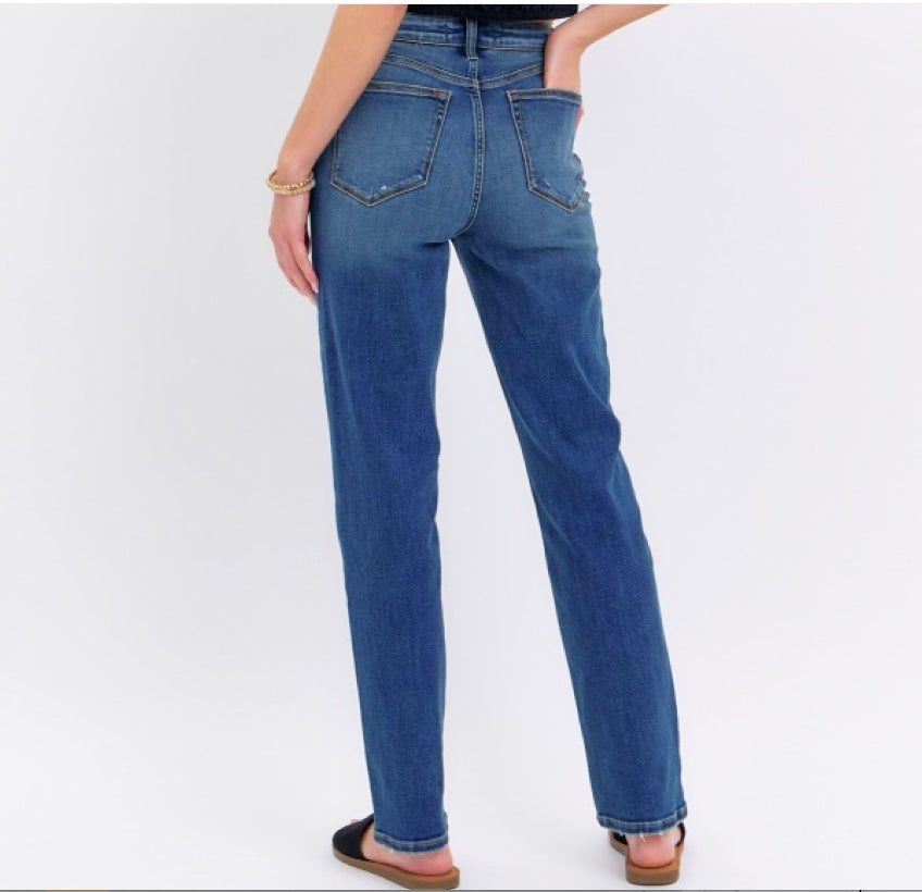 Judy Blue High Waist Straight Fit Jeans