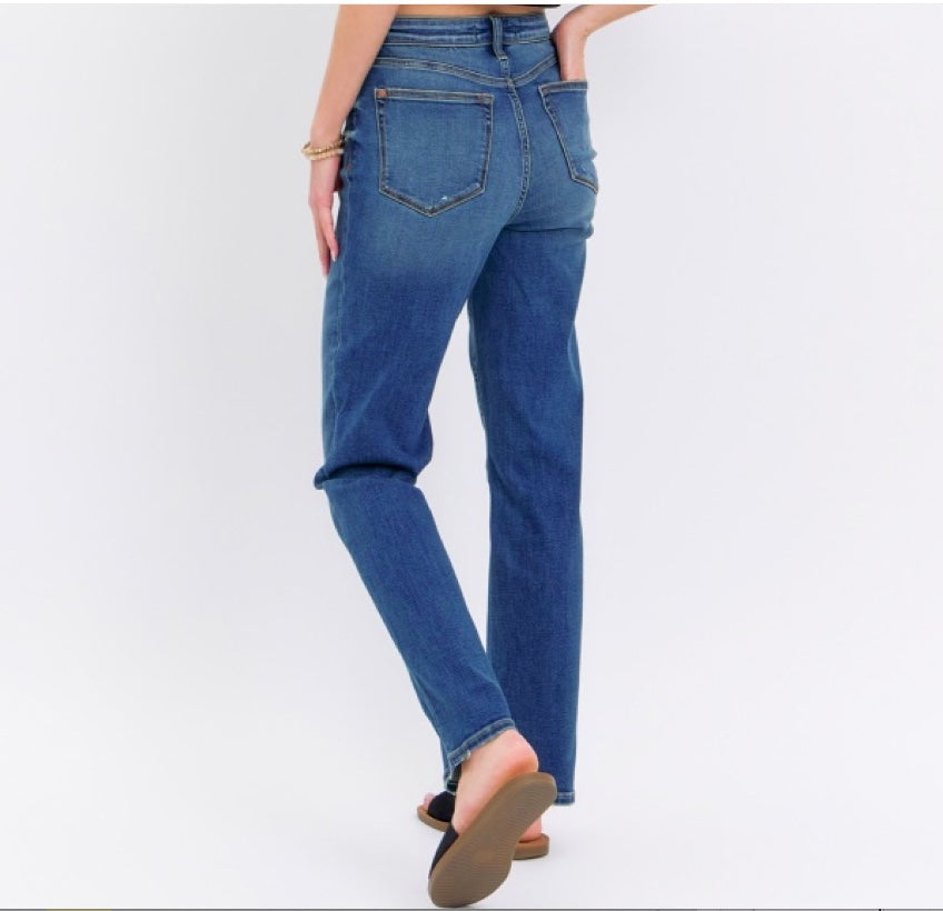 Judy Blue High Waist Straight Fit Jeans