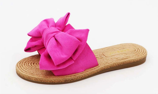 Athena Bamboo Braided Braided Sole Slip On Sandals