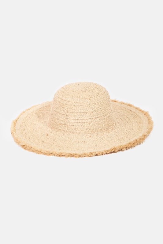 Straw Fringe Summer Hat