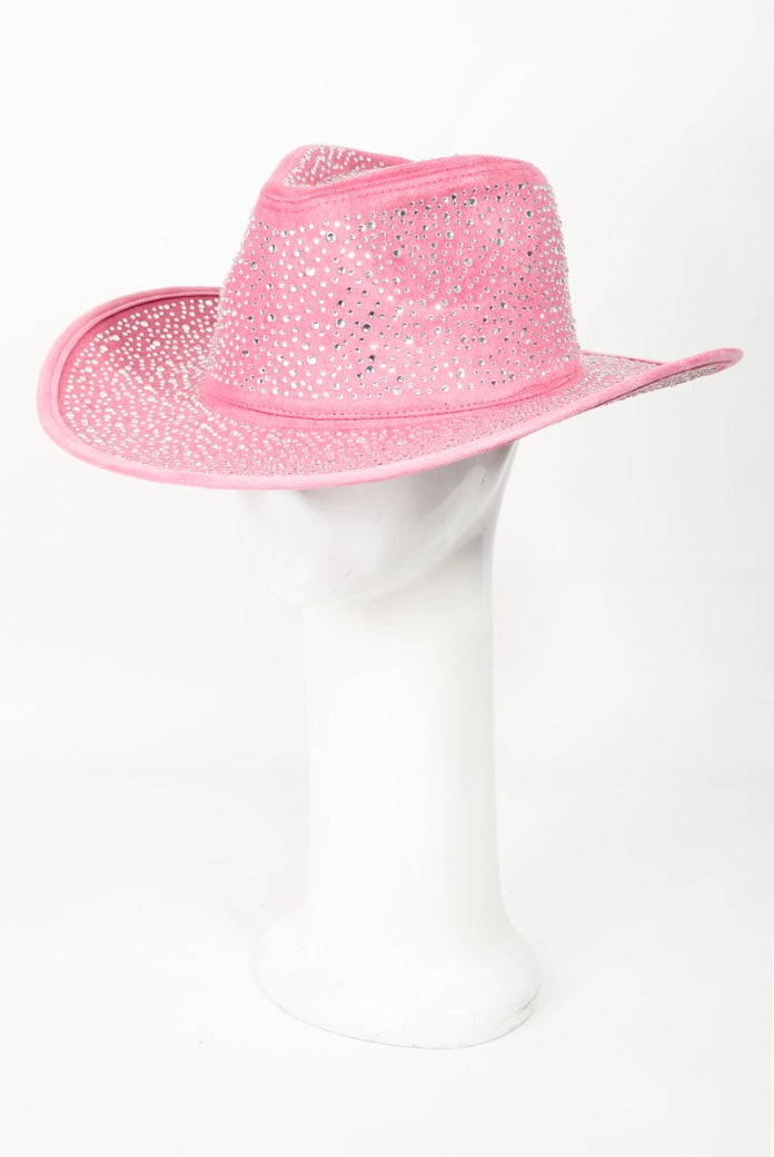 Rhinestone Studded Cowboy Hat