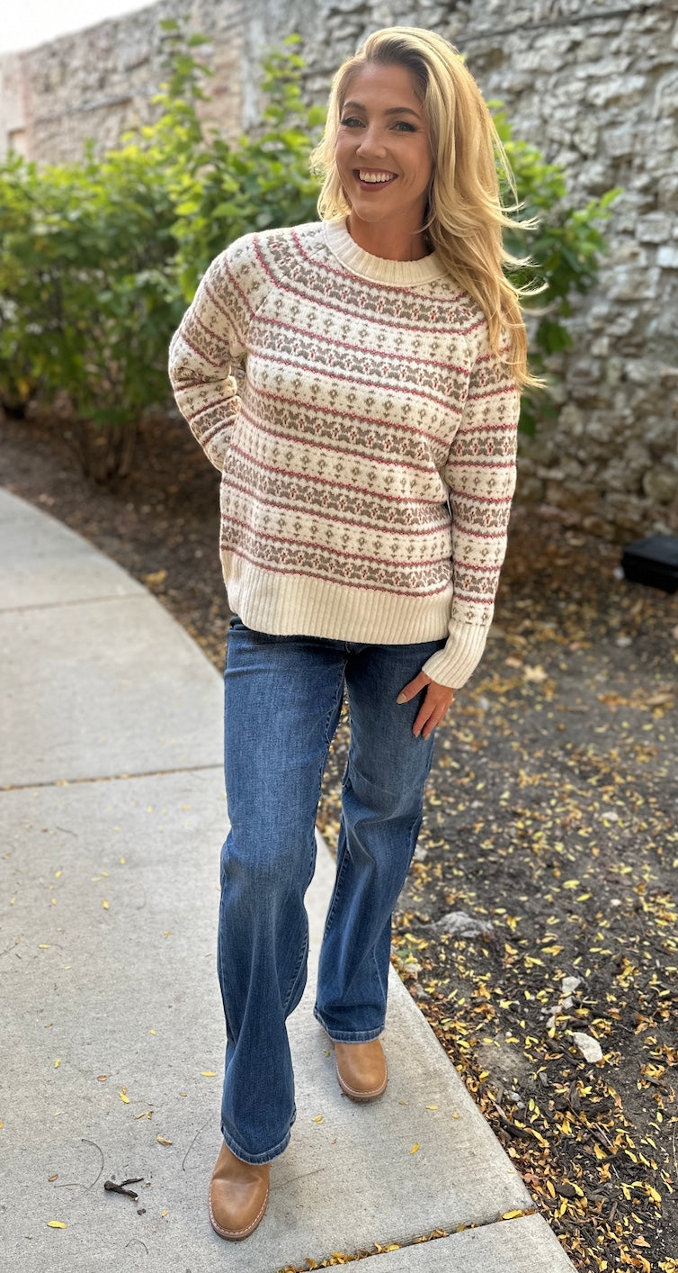 Cozy Meets Classic Fair Isle Sweater