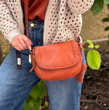 Latico Leather Basil Crossbody