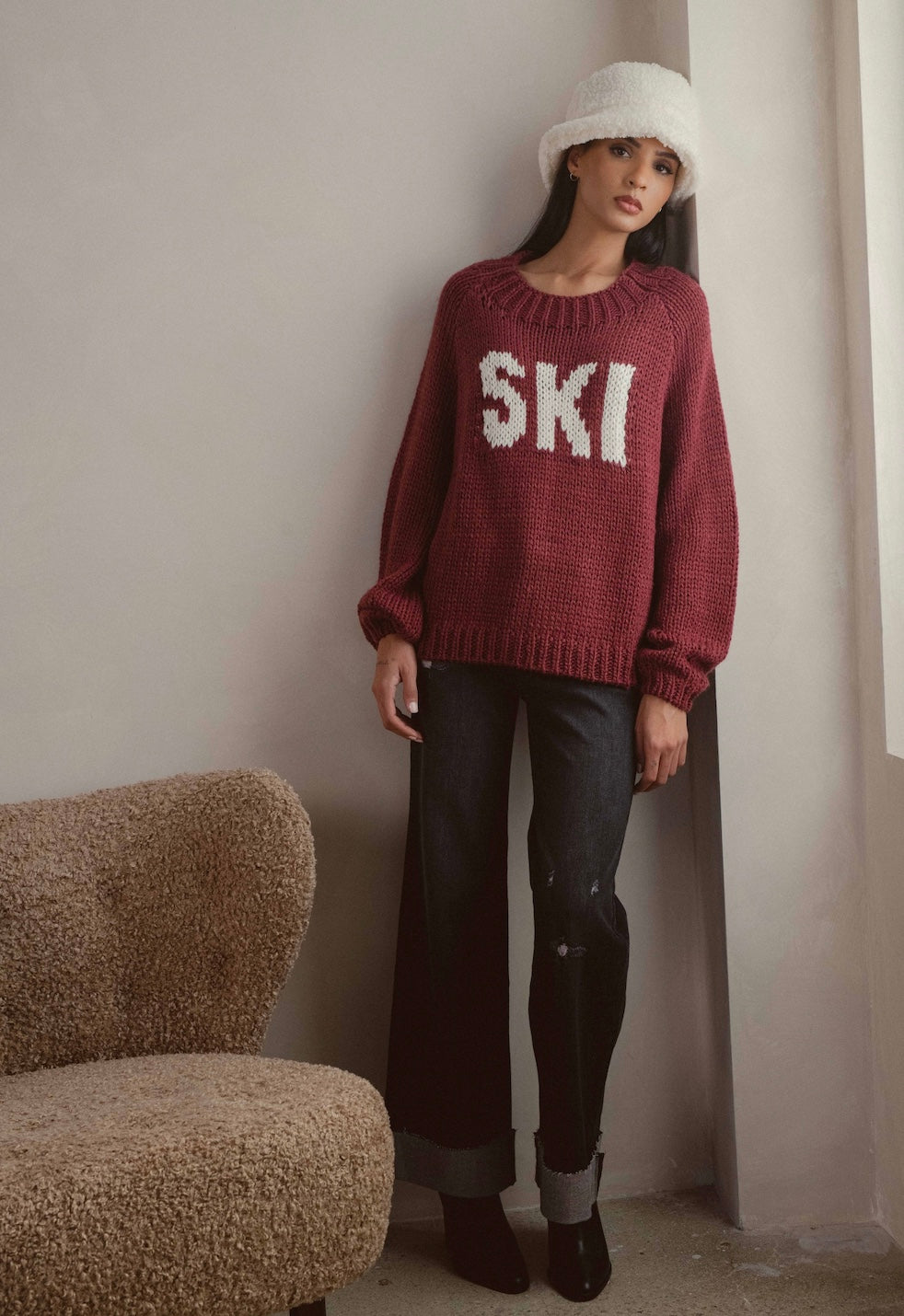 Après-Ski Vibes Chunky Sweater