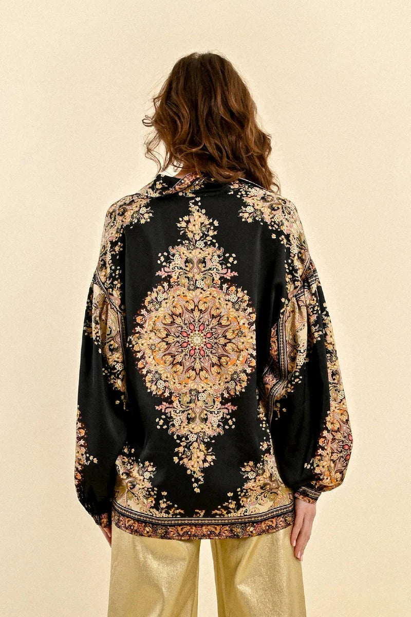 Indie Flair Puffed Sleeve Blouse Pizzazz Beloit