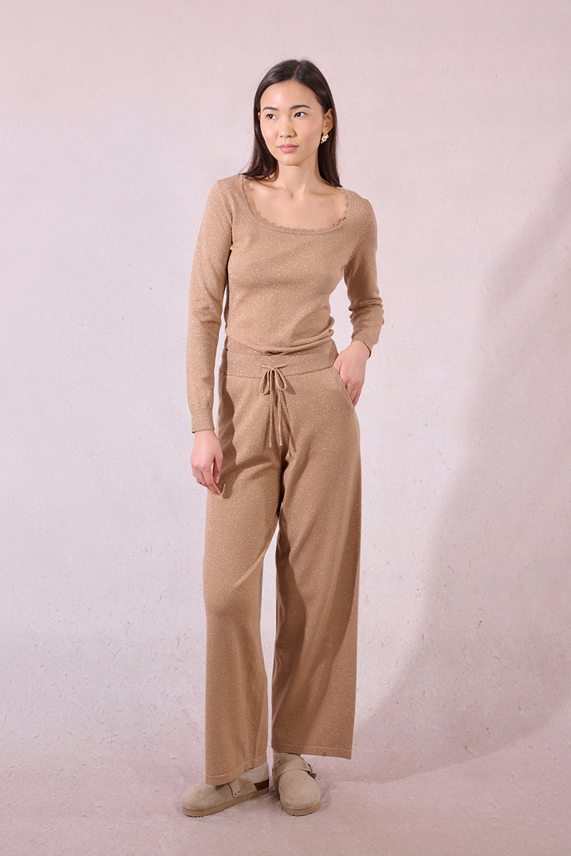 Golden Hour Wide-Leg Pants