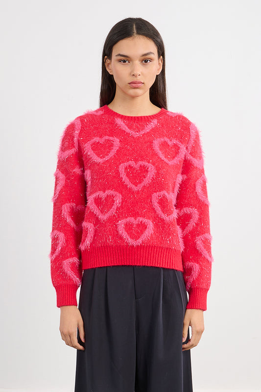 Hearts Aglow Sweater