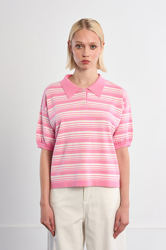Pretty in Pink Polo