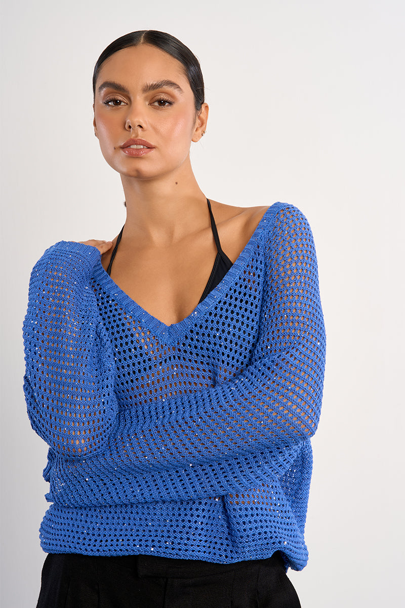 Midnight Sparkle Knit