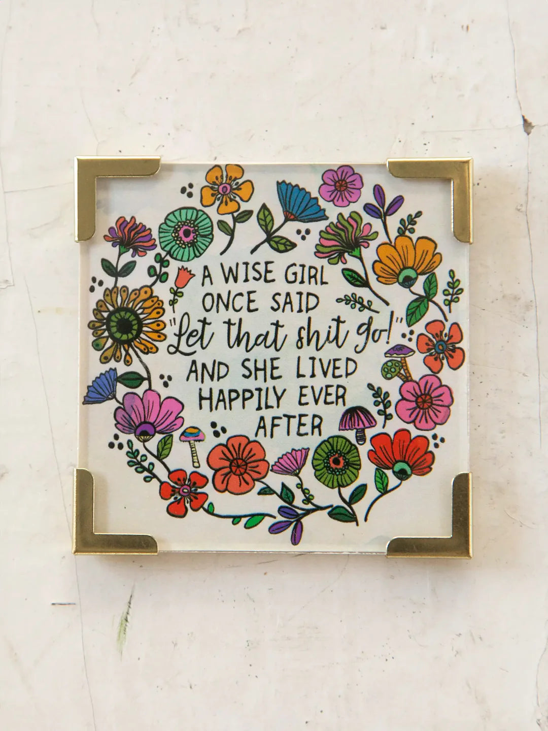 Natural Life Wise Girl Corner Magnet