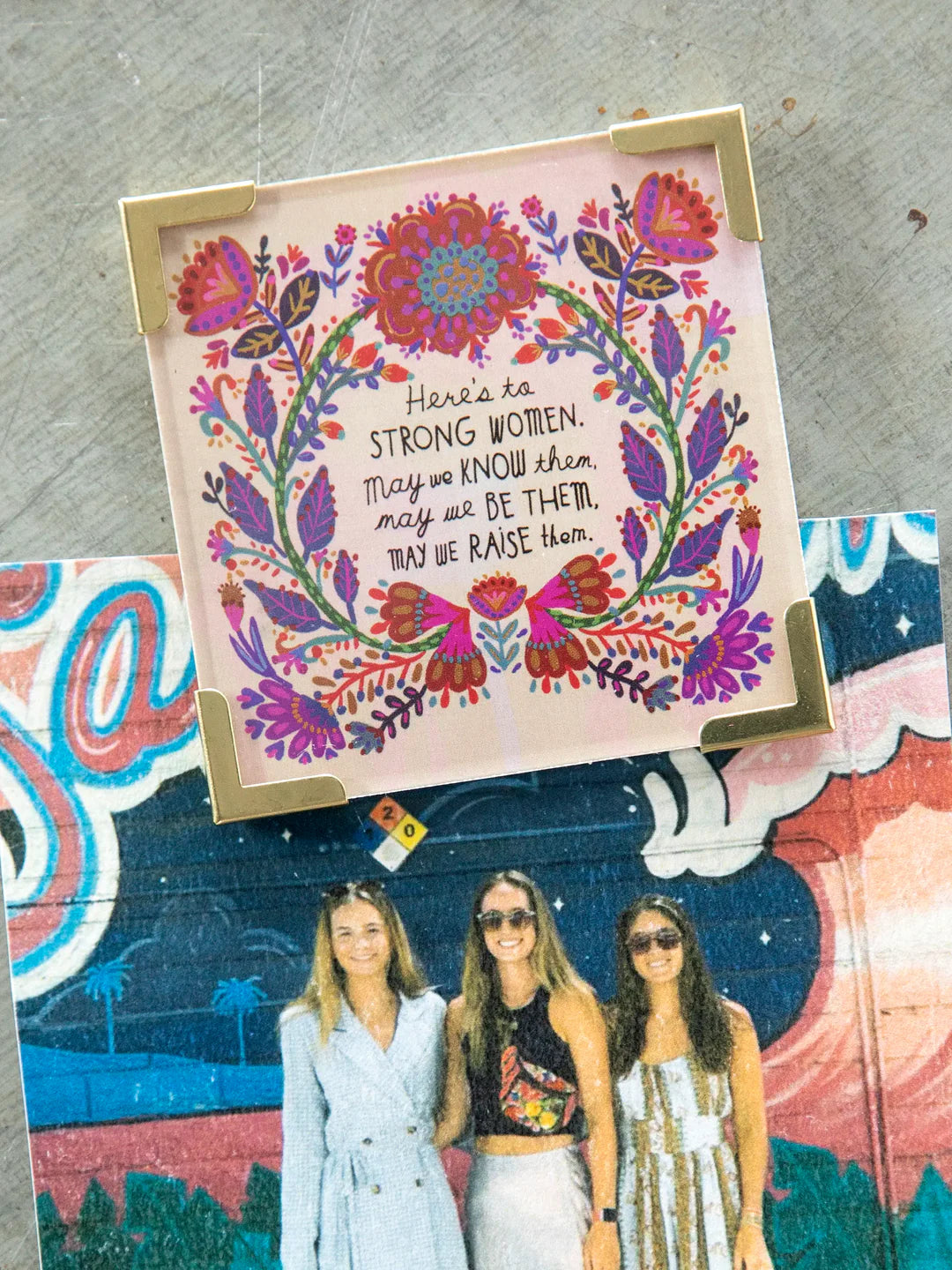 Natural Life Strong Women Corner Magnet