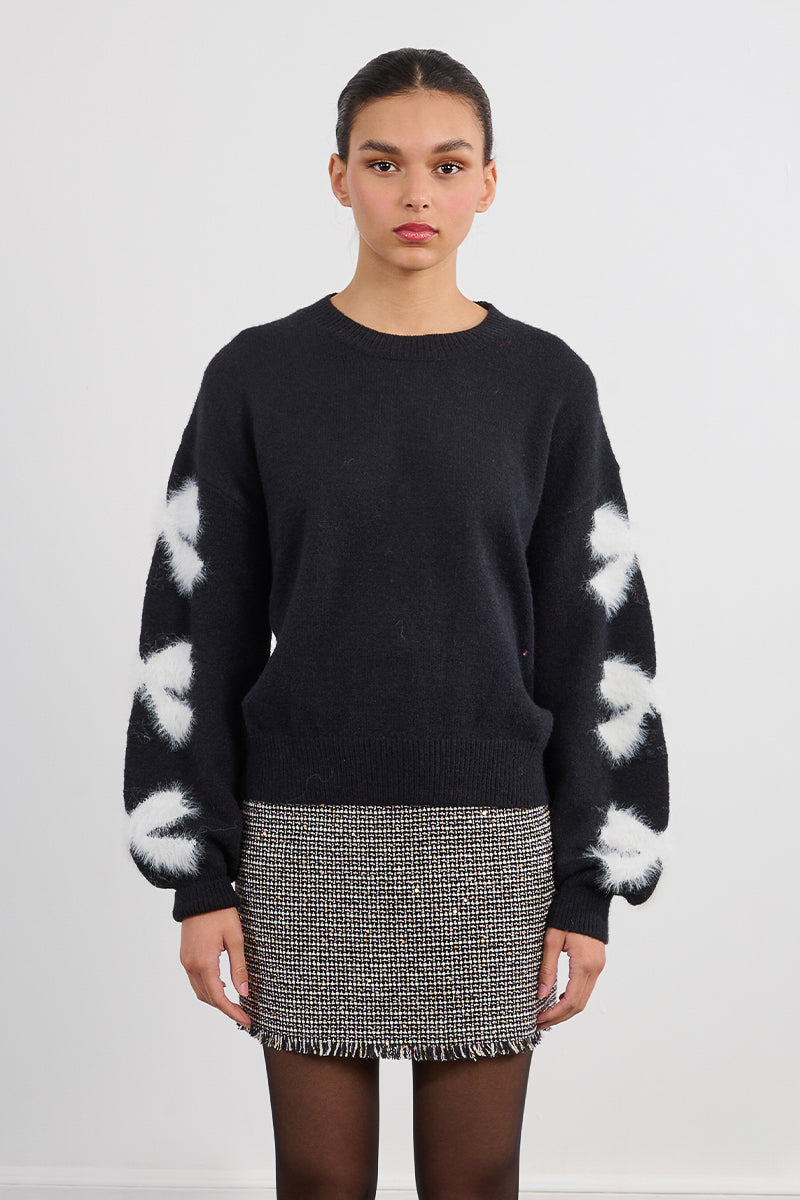 Tied Up in Chic Sweater