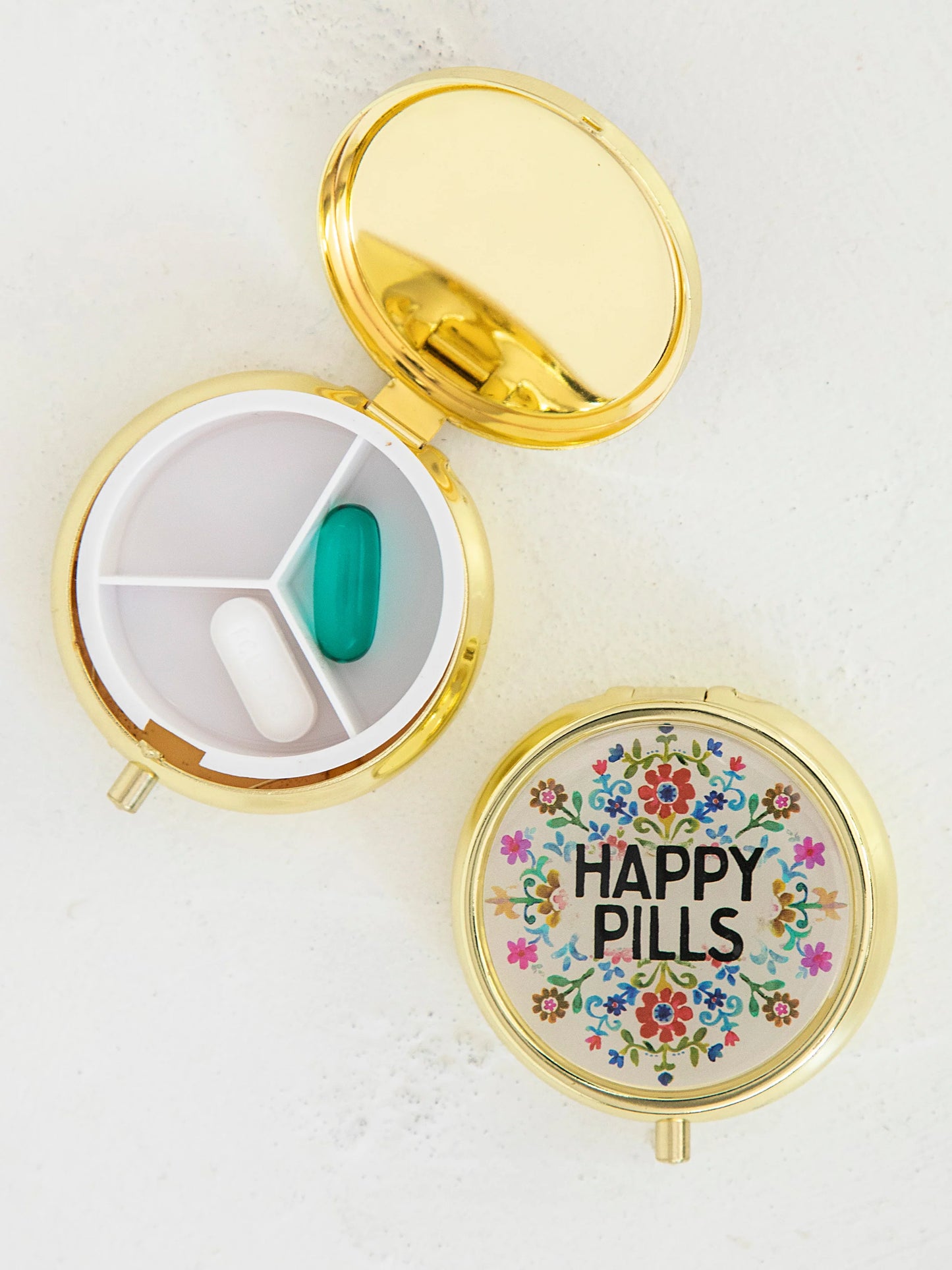Happy Pills Pill Box Holder