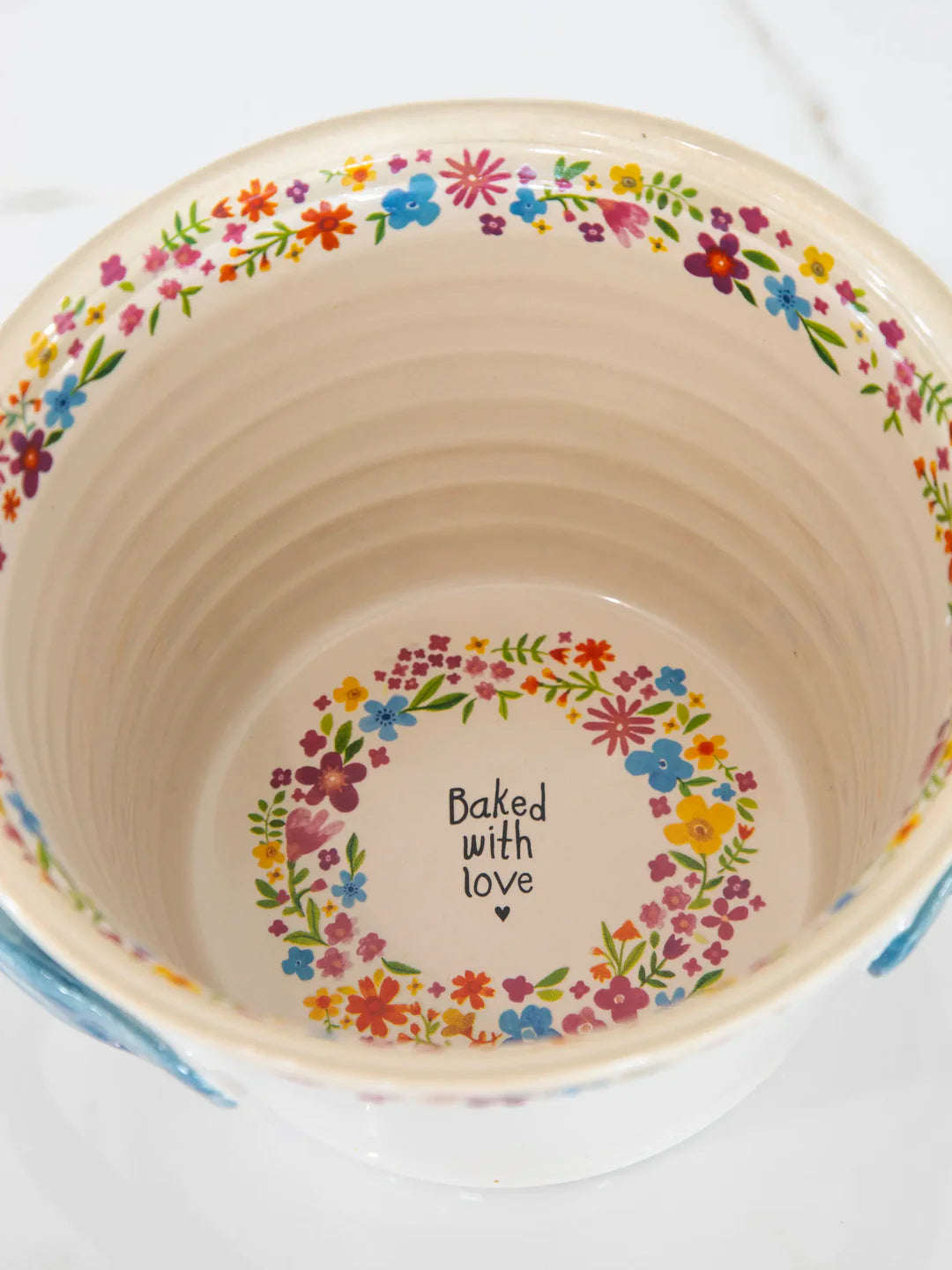 Natural Life Baked With Love Artisan Bread Crock