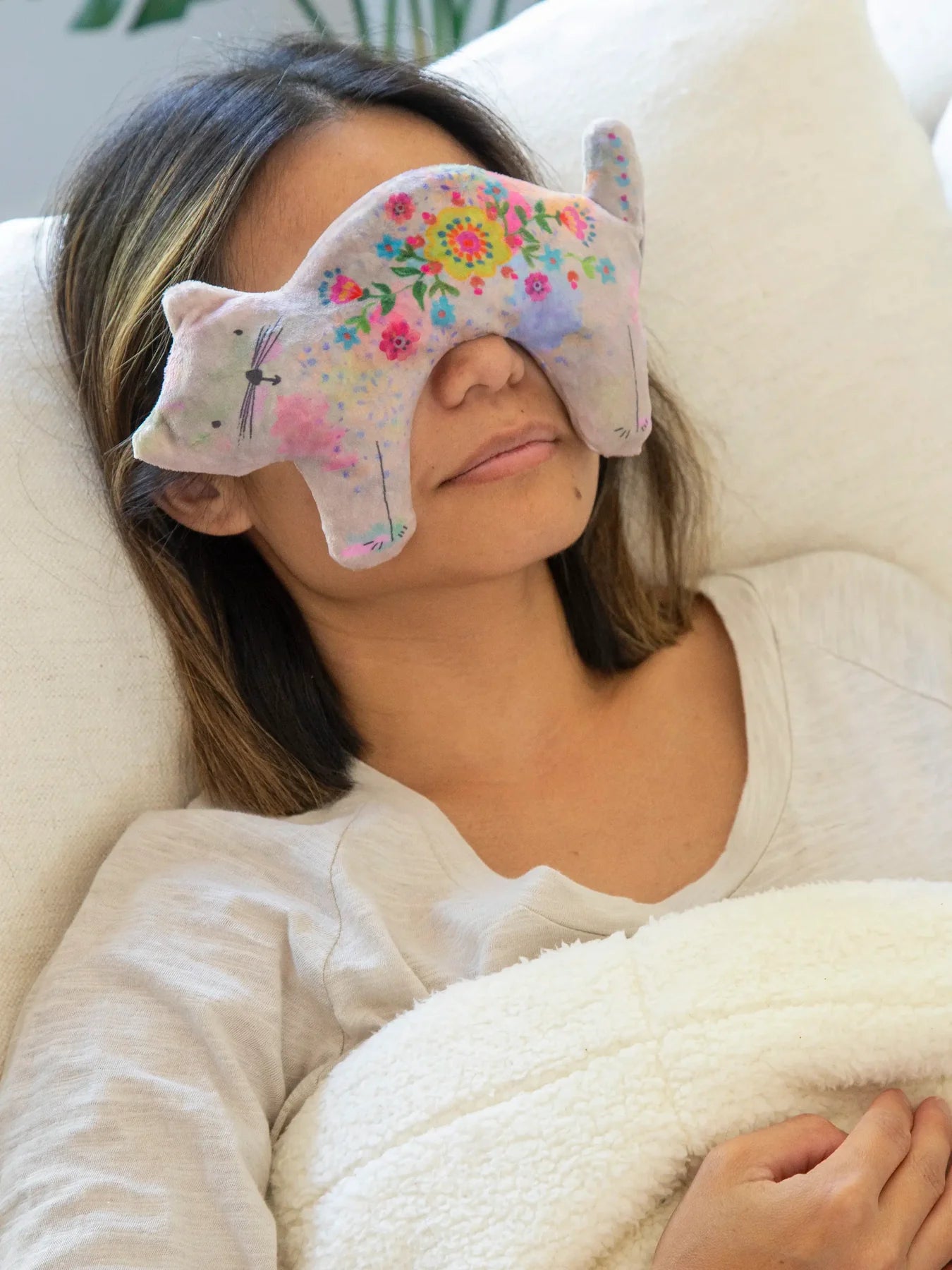 Cat Weighted Eye Mask