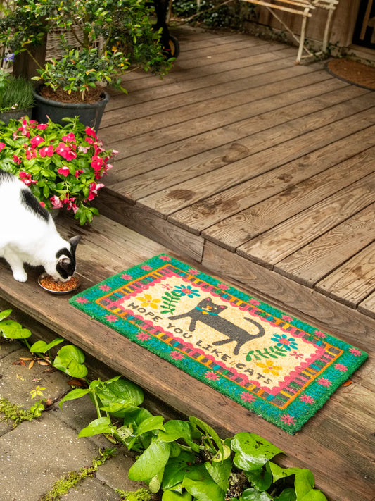 Hope You Like Cats Bungalow Doormat